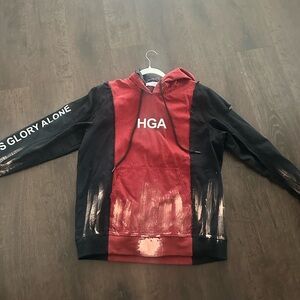 Native Red and Black Hoodie